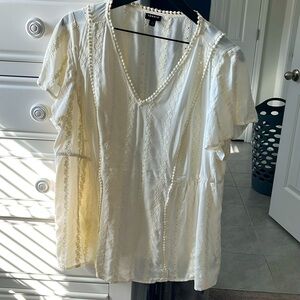Off white blouse